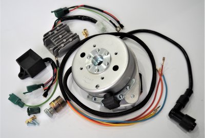 Zapłon elektroniczny GEMO® - D08 12V, 80 W,  pojedynczy cylinder, STADION