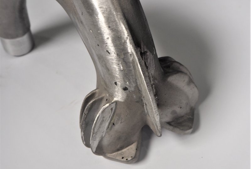 Kolektor wydechowy, aluminium, Jawa 175 Villiers-photo3
