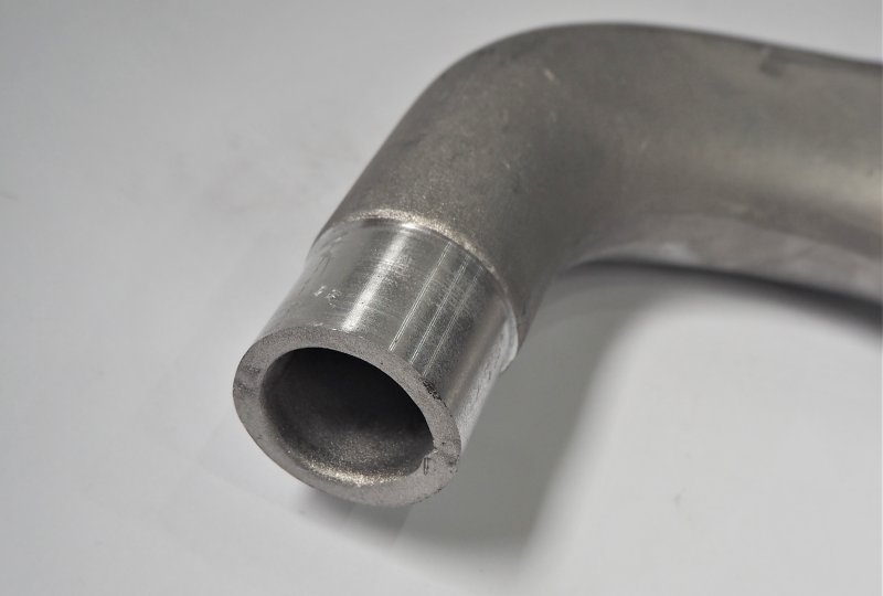 Kolektor wydechowy, aluminium, Jawa 175 Villiers-photo5
