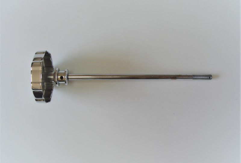 Tłumik skrętu główki ramy, chrom, Jawa Perak, Ogar-photo2