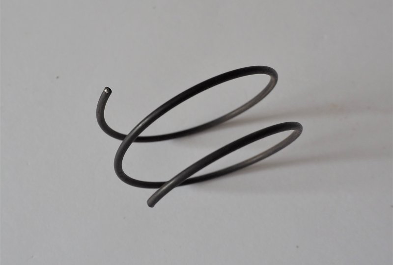 Sprężyna wałka kopnika, 43x32x1,5mm, Jawa 638-640-photo2