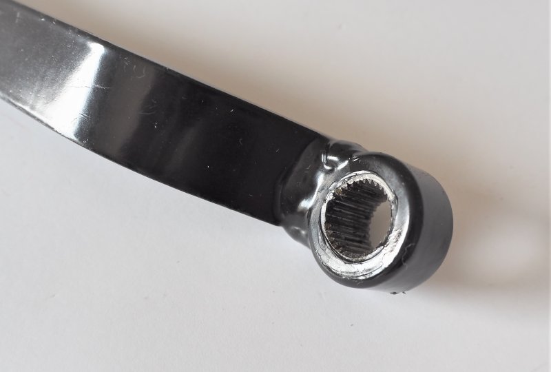 Pedał hamulca, czarny, Jawa 634-640-photo4