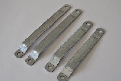 Komplet uchwytów przedniej lampy, 4 szt, Jawa 175/250 Special