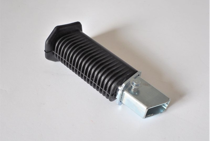 Stopka pasażera, bez uchwytu, ocynk, Jawa 50, 90, CZ-photo2