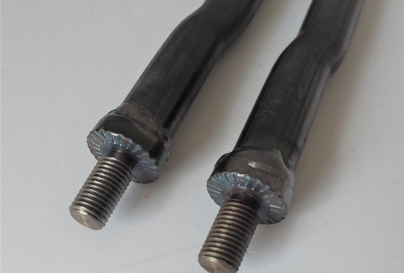 Rurki stopek kierowcy, 2 szt, Jawa 250 Perak FJ, 350 Ogar-photo3