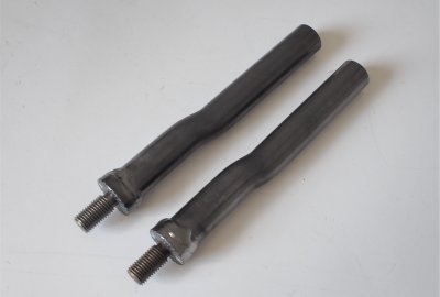 Rurki stopek kierowcy, 2 szt, Jawa 250 Perak FJ, 350 Ogar
