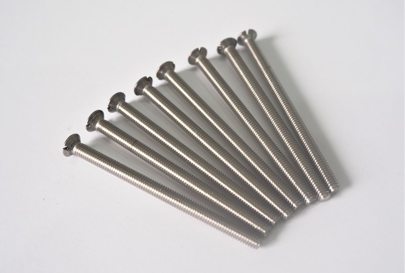 Śruba do stacyjki/amperomierza, M4x70, nierdzewna/polerowana, Jawa Perak, OHC, CZ-photo3