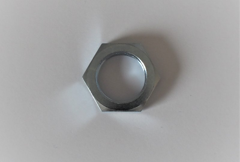 Nakrętka trzpienia tylnej zębatki M20x1.5, ocynk, Jawa 50-photo2