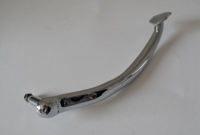 Pedał hamulca, oryginał, po renowacji, chrom, Jawa, CZ 125-250