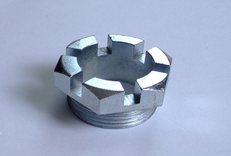 Nakrętka osłony wałka rozrządu, ocynk, Jawa 500 OHC 01, 02-photo3