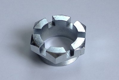 Nakrętka osłony wałka rozrządu, ocynk, Jawa 500 OHC 01, 02