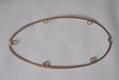 Uszczelka pokrywy sprzęgła, 0,5 mm, preszpan, Jawa 350 Perak