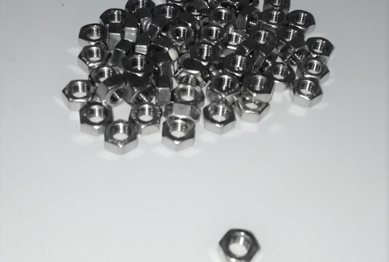 Nakrętka M14, stal nierdzewna, niepolerowana A2-photo2