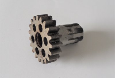 Zębatka skrzyni biegów na napęd łańcucha, 19 zębów, oryginał, Jawa 250/350