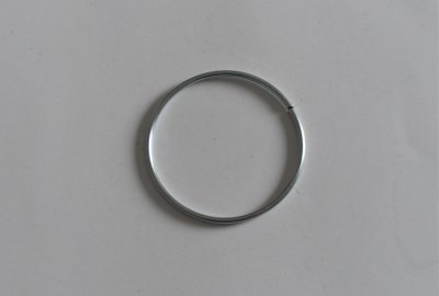 Objemka gumy przedniego zawieszenia, 56 mm, ocynk, Jawa 634