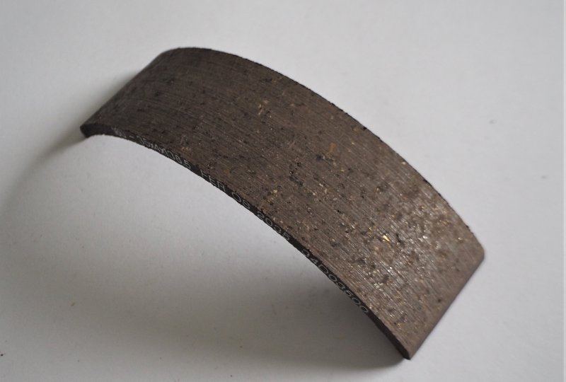 Okładzina szczęki hamulcowej, 138,5x4x35mm, Jawa, CZ-photo3