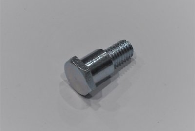 Śruba sworznia stopki centralnej, D=11 mm, ocynk, Jawa 50