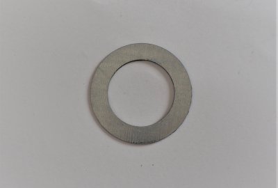 Podkładka osłony łożyska tylnej zębatki, 52x34x0,5mm, Jawa Kyvacka, Panelka