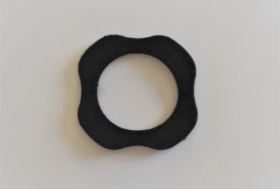 Podkładka filcowa pod korek zbiornika, czarna, 5cm, Jawa Babetta, CZ 476-488