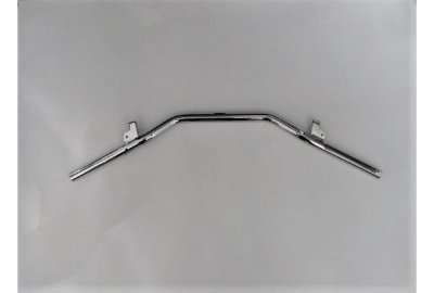 Kierownica bez wkładek na śruby nastawu, na manetkę z ssaniem, chrom, Jawa 250/350 Kyvacka, Panelka