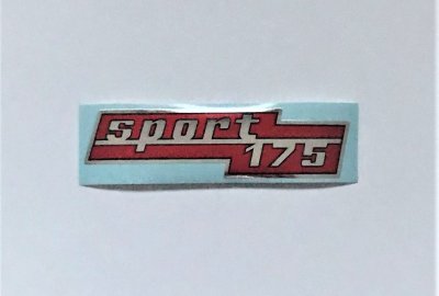 Naklejka CZ Sport 175, 140 x 37 mm
