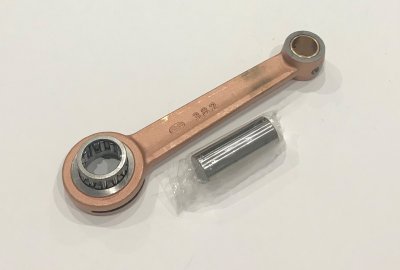 Komplet korbowodu na sworzeń 18 mm, tulejka, DUELLS, Jawa 250 Panelka