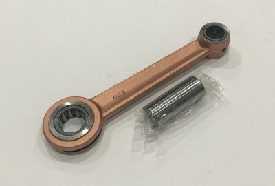 Komplet korbowodu na sworzeń 18 mm, łożysko, DUELLS, Jawa 250 Panelka