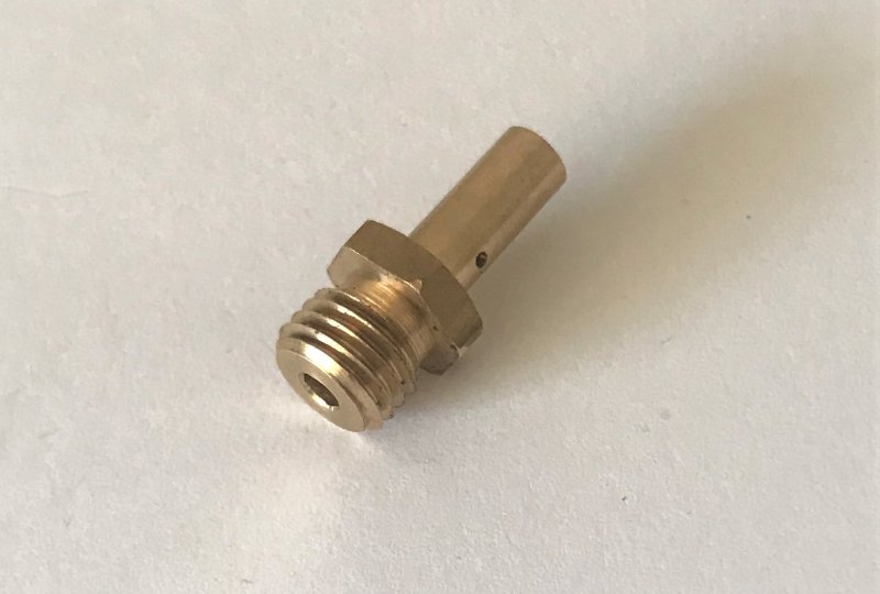 Rurka dyszy głównej gaźnika S-9, JIKOV 2924-M-11, 2926-M-11, Jawa, CZ-photo2