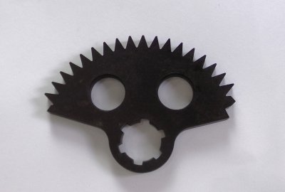 Półksiężyc kopnika, Jawa 250, 350 Perak 1946--- , frezowany