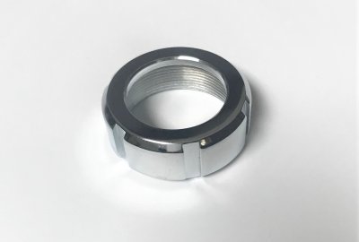 Nakrętka kolanka wydechu, chrom, Jawa 175/250 Special
