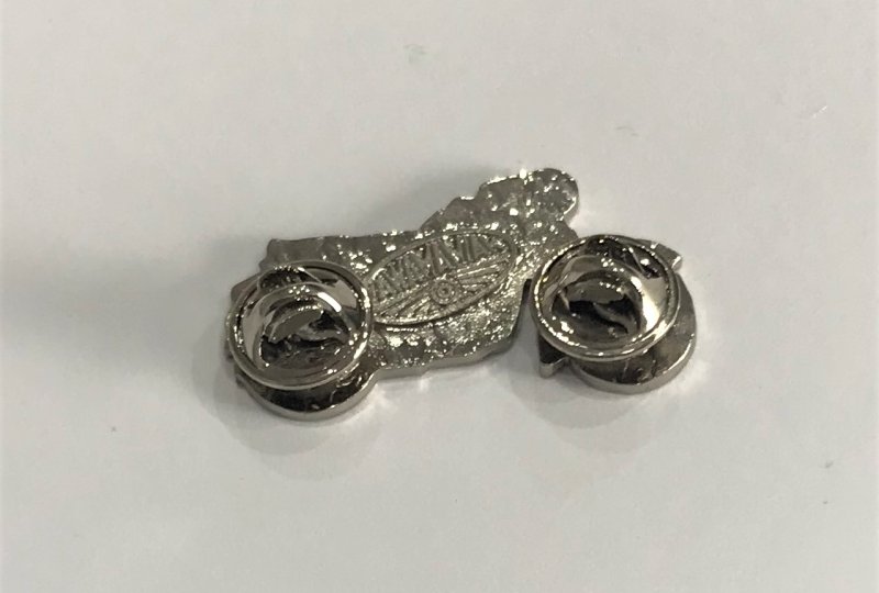 Odznaka, JAWA 350 Kyvacka, czerwona-photo2