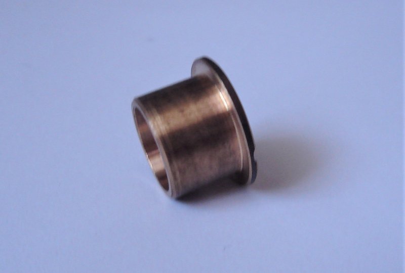 Tulejka skrzyni biegów, przelotowa, 14mm, brąz, Jawa, CZ 250/350-photo2
