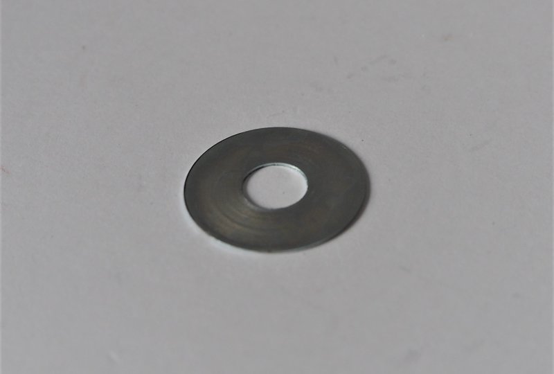 Podkładka hamulca tarczowego, 24x8x0,5mm, ocynk, Jawa 639-640-photo2