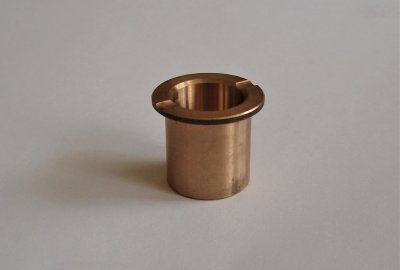 Tulejka skrzyni biegów, zaślepiona, 14mm, brąz, Jawa, CZ 250/350