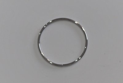 Objemka gumy przedniego zawieszenia, 56 mm, chrom, Jawa 634