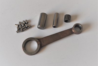 Komplet korbowodu na sworzeń 10mm, Jawa 50 typ 550/555