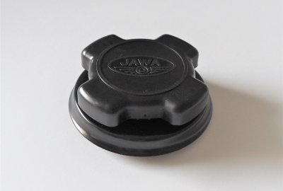 Nakrętka zbiornika, plastik, oryginał, Jawa 638