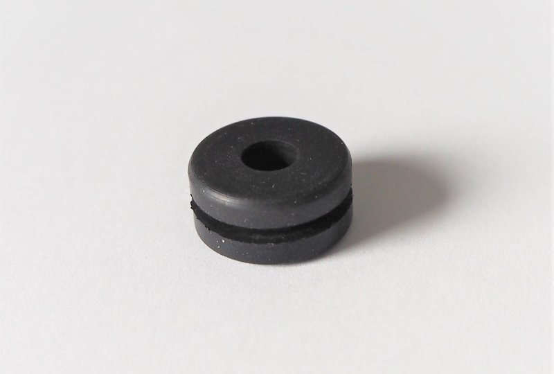 Gumowa przelotka kabli silnika, 12x6x8,5 mm, Jawa 50-photo2