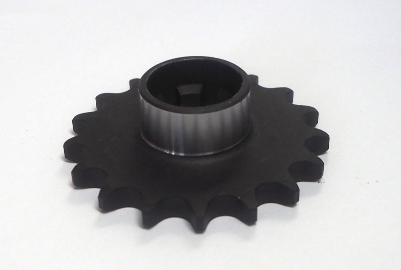 Przednia zębatka napędu, 17 zębów, hartowana, szlifowana, Jawa  250/350 Perak 1946---photo2