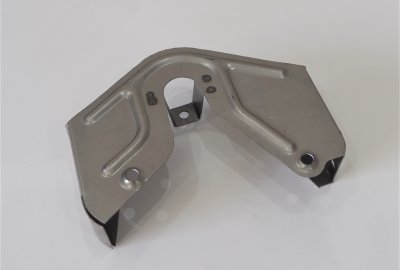Łącznik silnik/osłona łańcucha, Jawa 250 Kyvacka 353