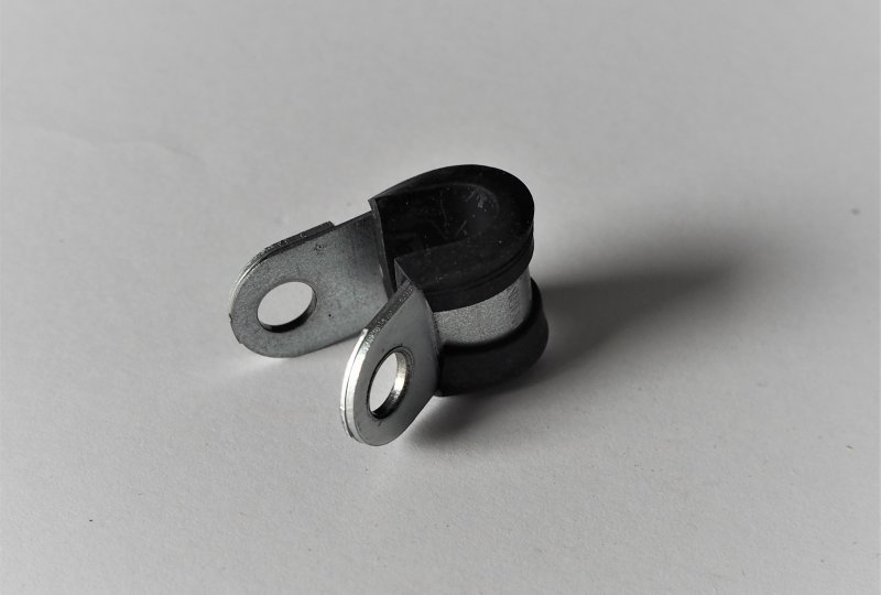 Objemka na rurkę, czarna, 10 mm, Jawa, CZ-photo2