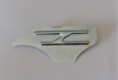Blacha, przeciwbłotna osłona, Jawa, CZ 125-250