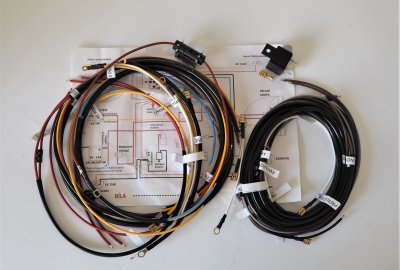 Instalacja elektryczna z kierunkowskazami, z podłączeniem pod VAPE, Jawa 250/350 Panelka