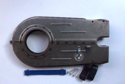 Osłona łańcucha, surowa, CZ 502 Skuter