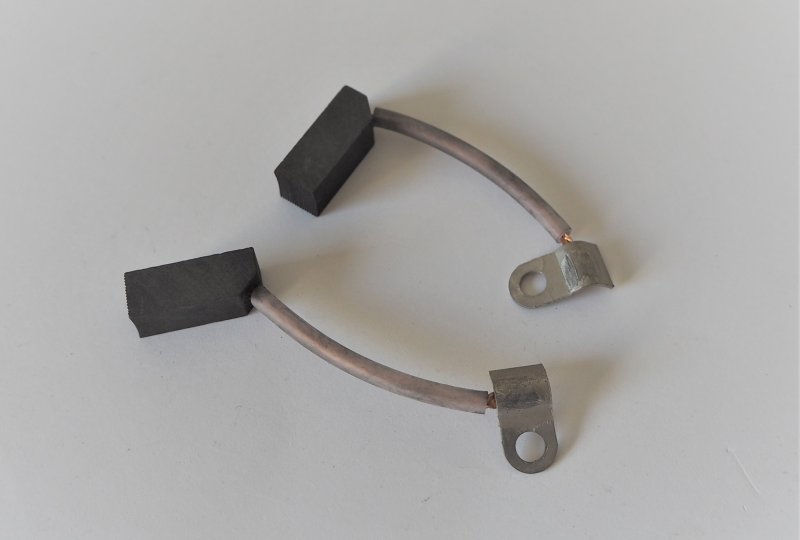 Szczotka prądnicy 8x8mm, 6V, 2 szt, Jawa, CZ-photo2