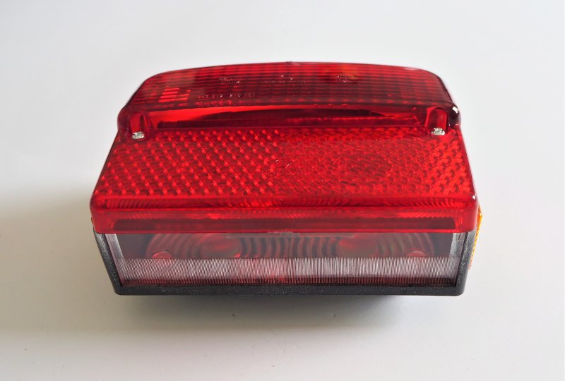 Lampa tylna, z odblaskiem, plastik, Jawa 638-640-photo4