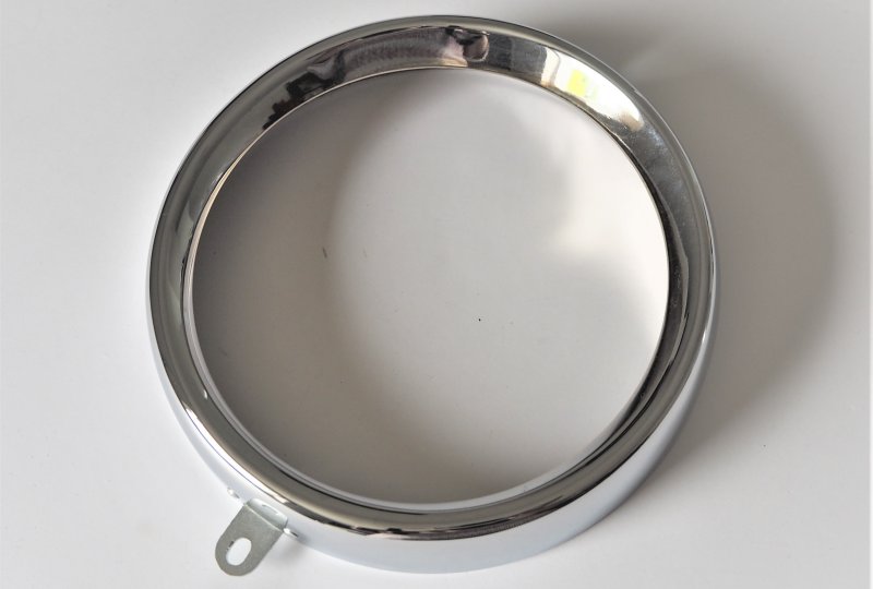 Ramka przedniej lampy, chrom, Jawa 250/350 Panelka-photo2
