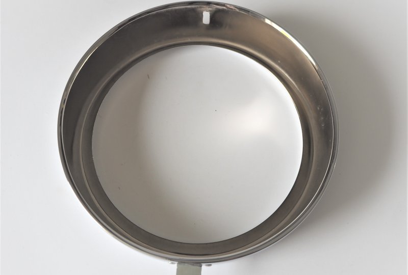 Ramka przedniej lampy, chrom, Jawa 250/350 Panelka-photo3