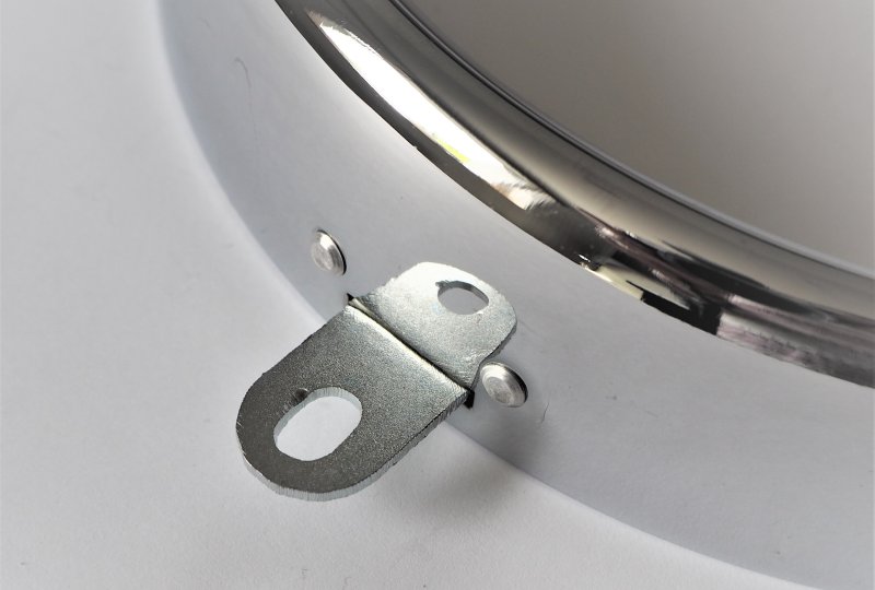 Ramka przedniej lampy, chrom, Jawa 250/350 Panelka-photo4