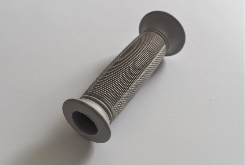 Manetka kierownicy 20 mm, lewa, szara, Jawa, CZ 1946---photo3